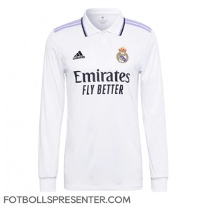 Real Madrid Hemma Matchtröja 2022-23 Långärmad
